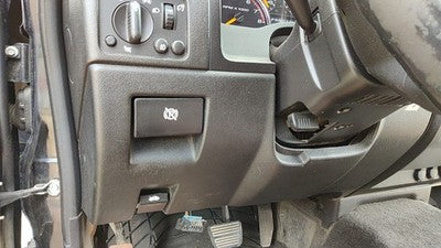 2004-12 Gmc Canyon Lower Dash Under Column Knee Bolster Trim Panel Oem Ebony 19J