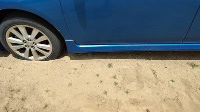 2009-2013 Toyota Corolla Driver Left Lower Rocker Panel Moulding Side Skirt Oem
