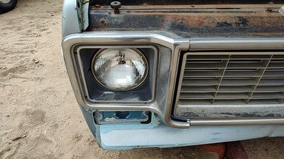 73-78 Chevy C10 Passenger Right Headlight Trim Surround Panel Oem Door 376628