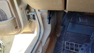 1984 Ford Tempo Driver Left Lower Kick Trim Panel Oem Tan