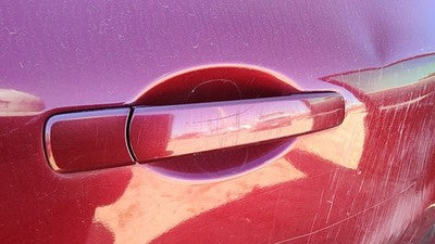 2008 Nissan Rogue Passenger Right Rear Outside Door Handle Back A33 Venom Red
