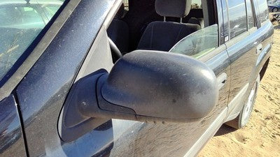 2002-2009 Chevy Trail Blazer Driver Left Power Side Mirror Door Mounted Black