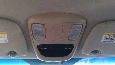 06-08 Dodge Ram 1500 Center Overhead Console Dome Light Map Lamp Cubby Khaki J3