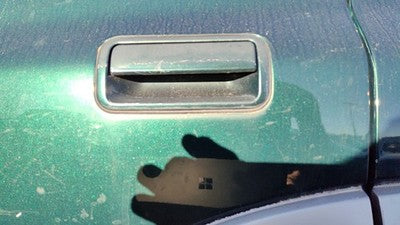 00-02 Passport Driver Left Rear Outside Door Handle Oem Back Hgm Huntsman Green