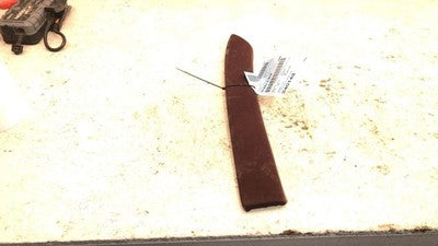 93 Cadillac Fleetwood Passenger Right Front Moulding From Door Trim Strip Maroon