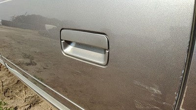 1999 Cadillac Deville Driver Left Rear Outside Door Handle Oem Back 46A Beige