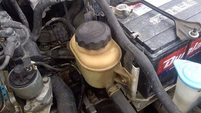 2004-2008 Suzuki Forenza Power Steering Reservoir Fluid Tank Bottle 2.0L Dohc At