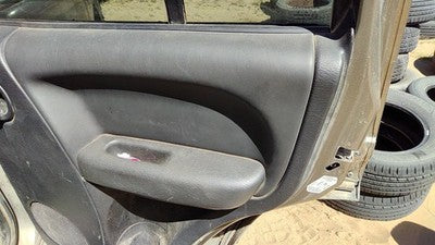 02-04 Liberty Passenger Right Rear Door Trim Panel With Switches Back Gray Dv