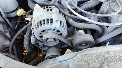 2000 Olds Bravada Mount Bracket Set For Alternator Oem 4.3L