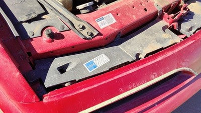 1988-1993 Grand Prix Top Plastic Cover Above Radiator Support Oem Sight Shield