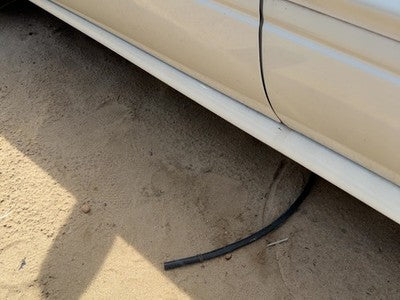 00-05 Lesabre Driver Left Lower Rocker Panel Moulding Side Skirt Oem White 40U