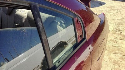 06-11 Accent Driver Left Rear Vent Window Back Door Glass With Frame 4 Door