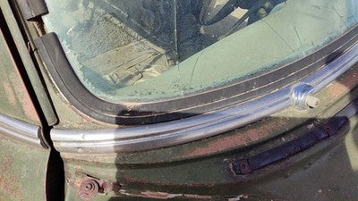 1953 Chevy Bel Air 150 Sedan Windshield Wiper Cowl Vent Trim Panel Chrome Cover