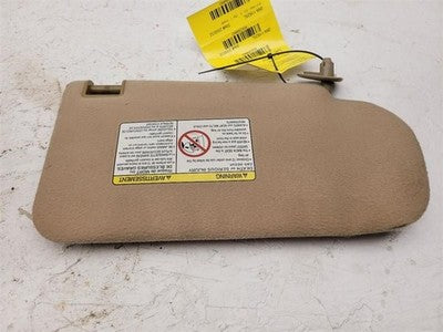 2000-2002 Nissan Sentra Driver Left Sun Visor Without Illumination 964015M200