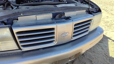 1998-2001 Olds Bravada Front Grille Assembly Oem Pewter 11U 15015063