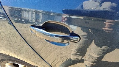 05-14 Vw Jetta Passenger Right Rear Outside Door Handle Oem Back Blue