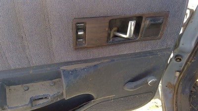 1991 Chevy Caprice Driver Left Rear Inside Door Trim Panel Only Oem Back Blue