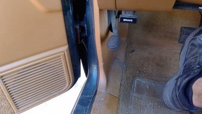 1993 Dodge Dakota Driver Left Lower Kick Trim Panel Oem Tan