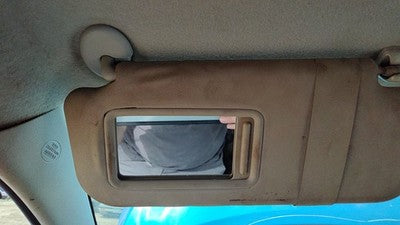 2009-2013 Toyota Corolla Driver Left Sun Visor Oem 7432002B10b0