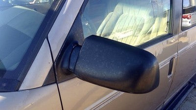 1988-1998 Chevy Astro Driver Left Side Mirror Door Mounted Oem Brown 15001801