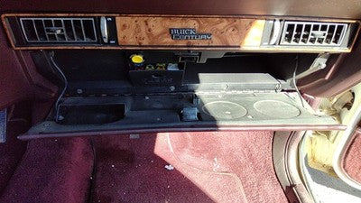 1989 Buick Century Glove Box Assembly Complete Door With Latch Oem Red