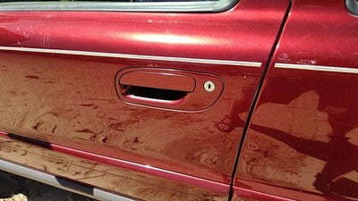 2001-07 Volvo V70 Xc Driver Left Front Outside Door Handle Oem Red 445 91876656