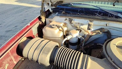 1992-2000 Gmc Sierra 2500 Coolant Reservoir Radiator Overflow Tank Bottle Oem