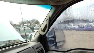 99 F250 Super Duty Passenger Right A Pillar Trim Windshield Post Panel Oem Gray