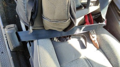 1989 Chevy Camaro Passenger Right Front Seat Belt Retractor Oem Shoulder Black