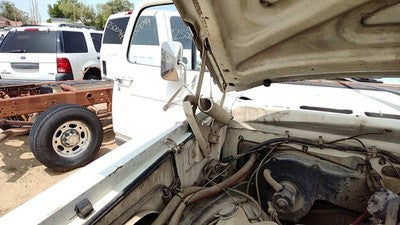 1981-1993 Dodge Ram W250 Passenger Right Hood Hinge Assembly Oem White 55027100