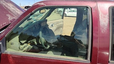 1992-2000 Gmc Yukon Driver Left Front Side Window Door Glass Oem 15696941