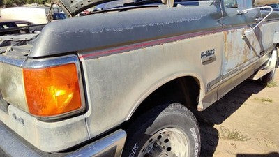 1987 1988 1989 1990 1991 Ford F150 Driver Left Front Fender Oem Silver