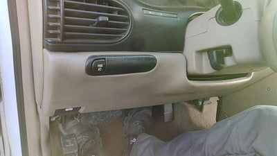 1997-2004 Buick Regal Lower Dash Under Column Knee Bolster Trim Panel Taupe 523