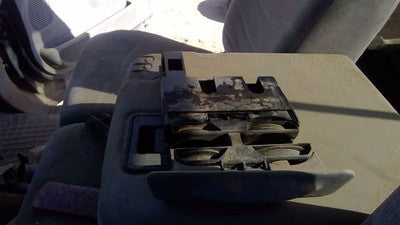 1999 F250 Super Duty Slide Out Cup Holder Assembly Oem Gray