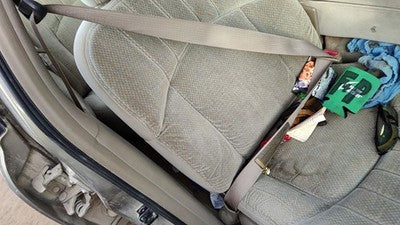 1997 Buick Century Passenger Right Front Seat Belt Retractor Shoulder Taupe 52B