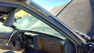 1984 Deville Sedan Passenger Right Drip Rail Molding Chrome Trim Above Doors Oem