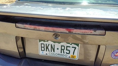 2003 Ford Mustang Third Brake Light Middle Lamp Oem