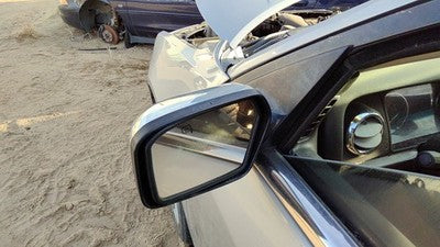 2007-2010 Lincoln Mkz Driver Left Side Mirror Door Mounted Oem Silver Jp