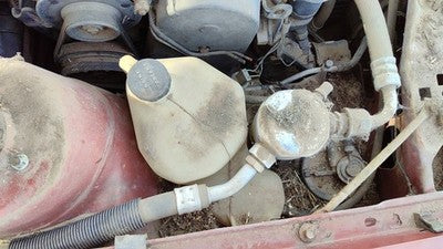 1985 Pontiac Sunbird Coolant Reservoir Radiator Overflow Tank Bottle Oem