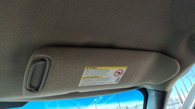 2000-2002 Chevy Silverado 2500 Hd Passenger Right Sun Visor Oem Graphite 12D