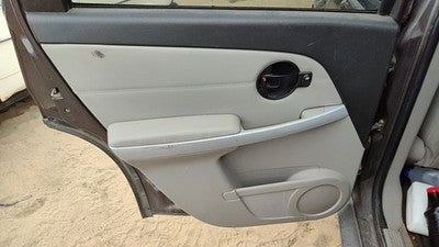 05-07 Chevy Equinox Driver Left Rear Door Trim Panel With Switches Back Gray 142