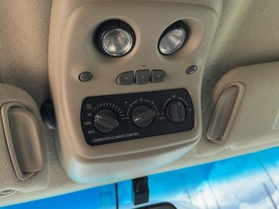 01-02 Suburban Center Overhead Console Oem Dome Light Map Lamp Cubby Tan 52I