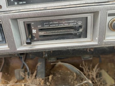 1984 Pontiac Sunbird Temperature Control Module In Dash Heater Ac Head Unit Oem