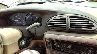 96-00 Town & Country Trim Bezel Around Speedometer Oem Dash Surround Panel Tan
