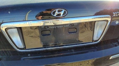 2005 Hyundai Xg350 License Plate Trim Surround Panel Oem Tail Trunk Finish