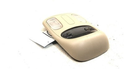 06-08 Dodge Ram 1500 Center Overhead Console Dome Light Map Lamp Cubby Khaki J3