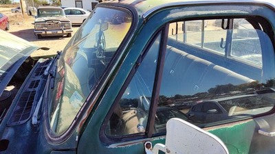 73-87 Silverado C10 Driver Left Front Vent Window Small Door Glass With Frame