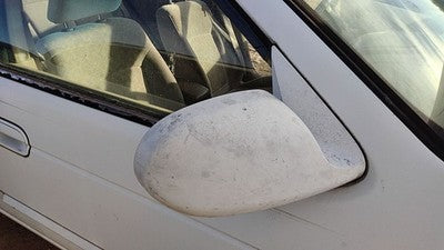 2000-2003 Nissan Sentra Passenger Right Side Mirror Door Mounted Power White Qm1