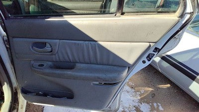 97-05 Century Passenger Right Rear Door Trim Panel With Switches Back Gray 14B