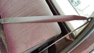 1983 Gmc Sierra C3500 Driver Left Front Seat Belt Retractor Oem Shoulder Red